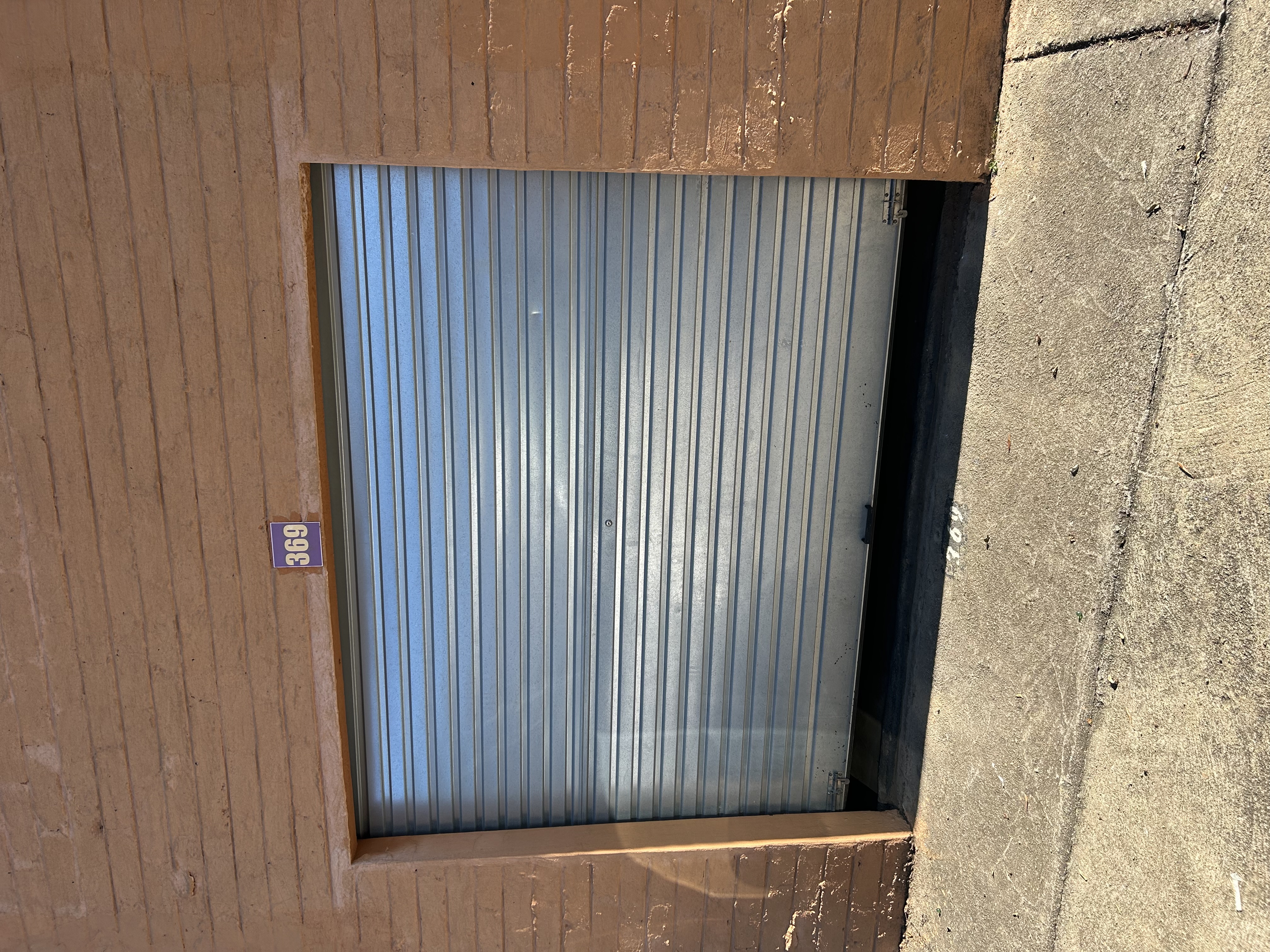 Wide shot from door